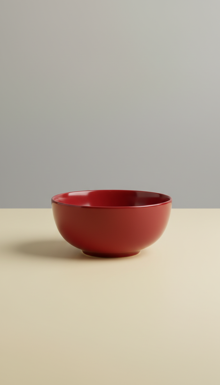 Heritage Red Dessert Bowl