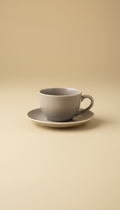 Pebble Grey Ceramic Cappuccino Cup