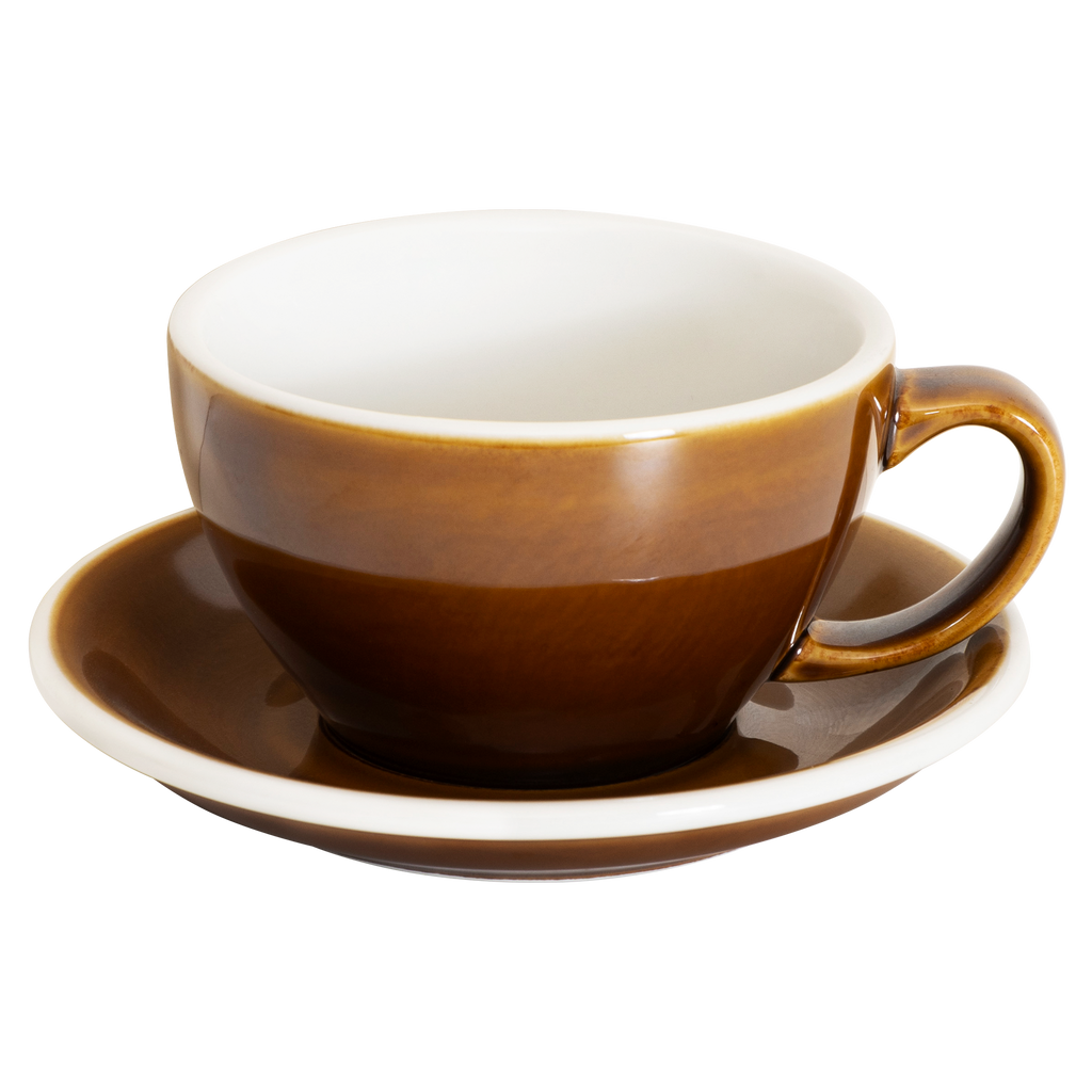 Set of 1 x 300ml Cafe Latte Cup and Saucer