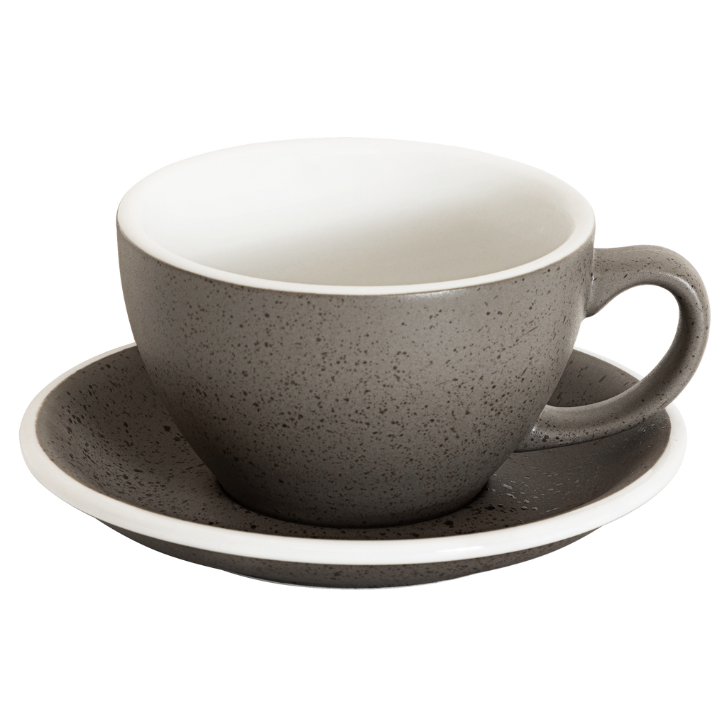 Set of 1 x 300ml Cafe Latte Cup and Saucer