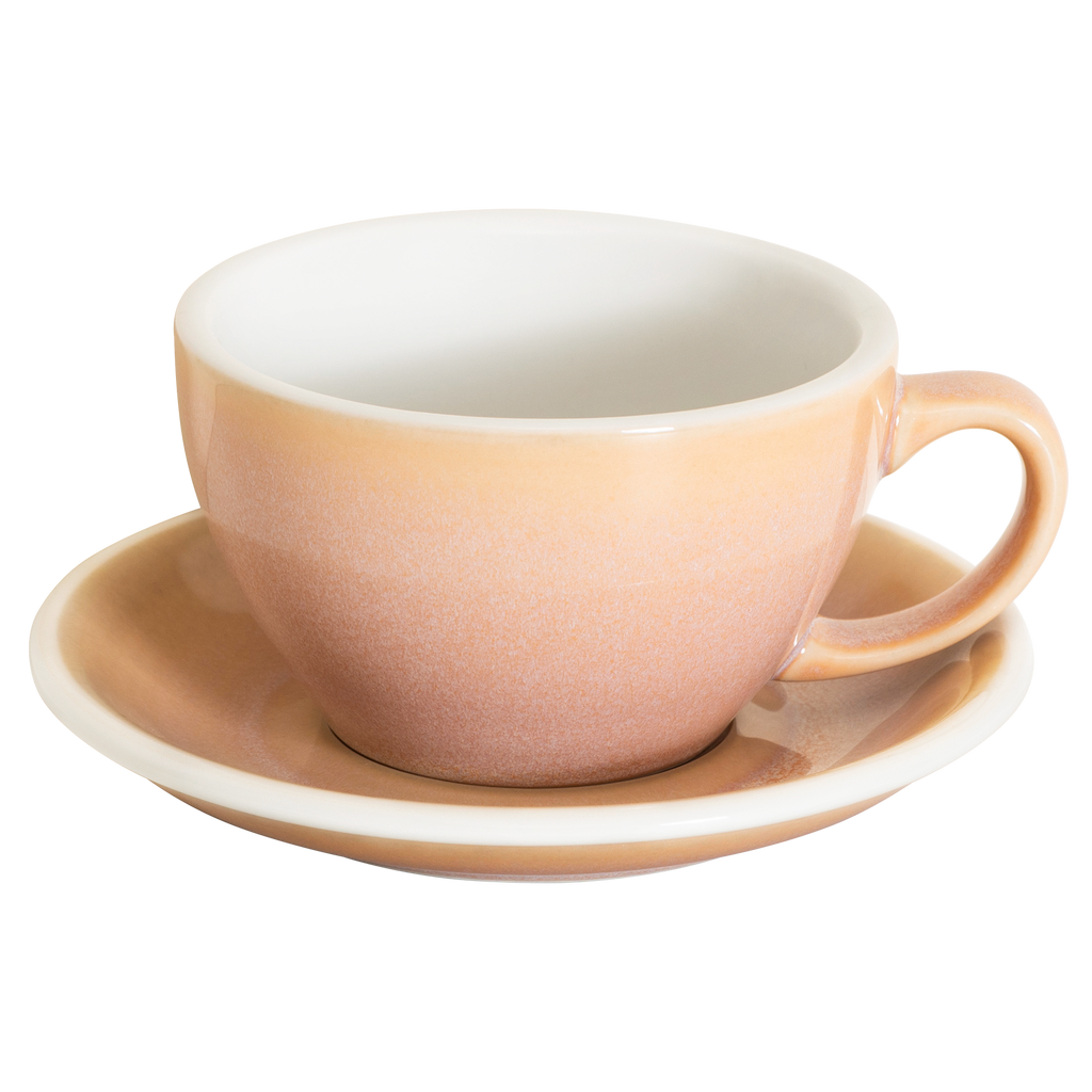 Set of 1 x 300ml Cafe Latte Cup and Saucer