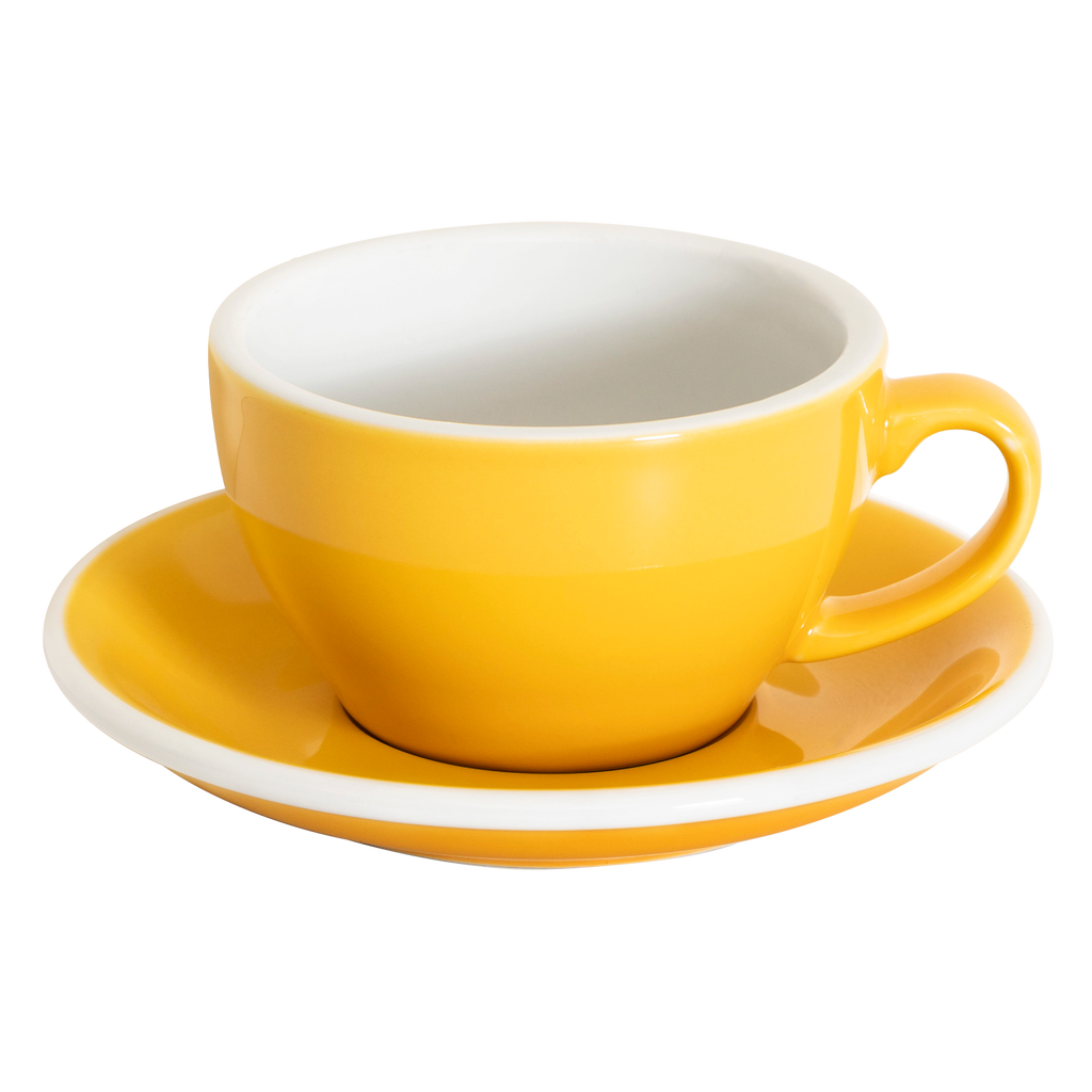 Set of 1 x 250ml Cappuccino Cup and Saucer