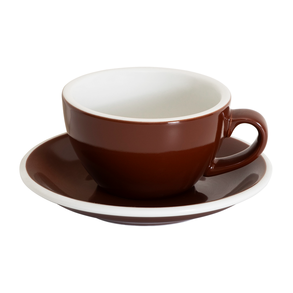 Set of 1 x 200ml Cappuccino Cup and Saucer