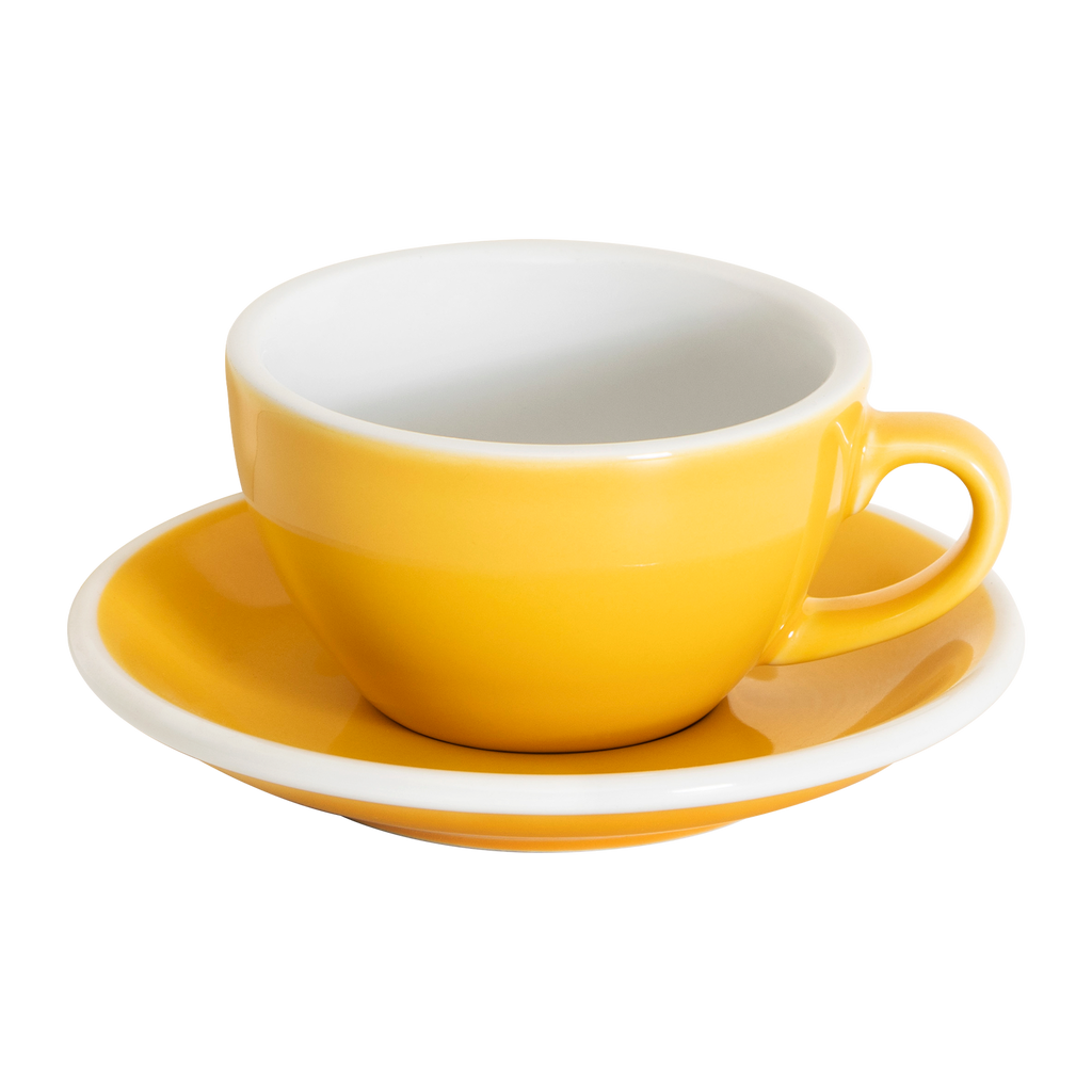 Set of 1 x 200ml Cappuccino Cup and Saucer