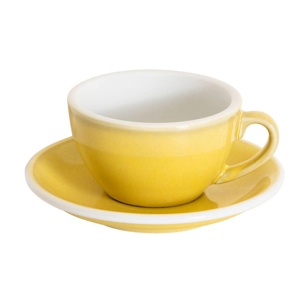 Set of 1 x 200ml Cappuccino Cup and Saucer