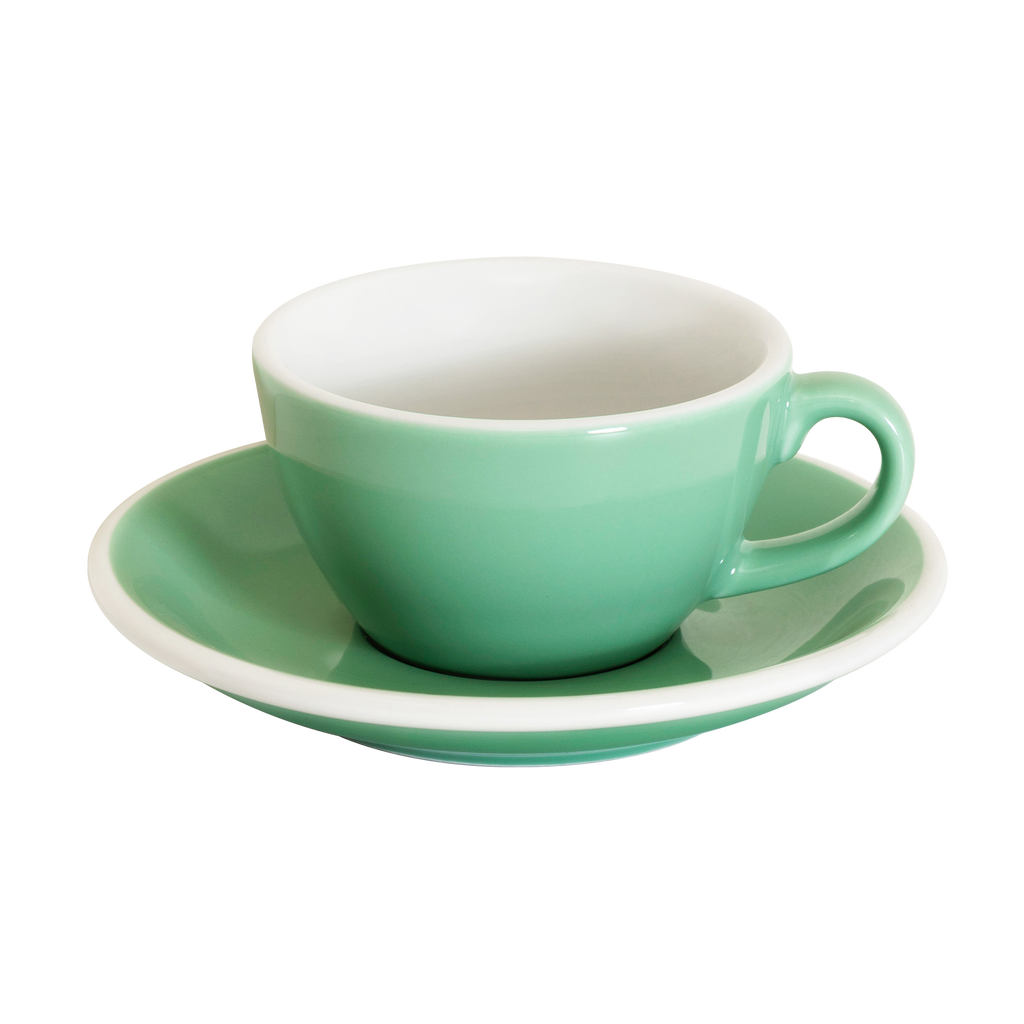 Set of 1 x 150ml Flat White Cup and Saucer