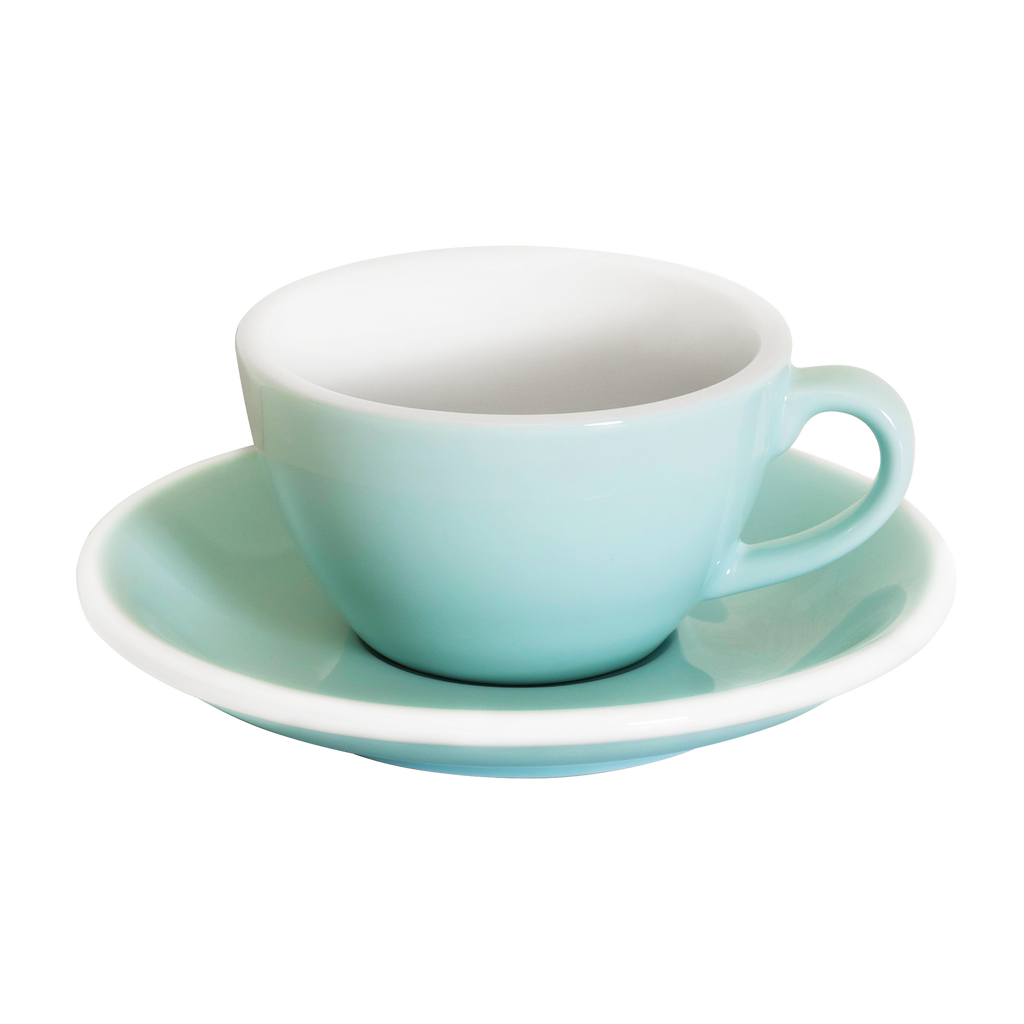 Set of 1 x 150ml Flat White Cup and Saucer