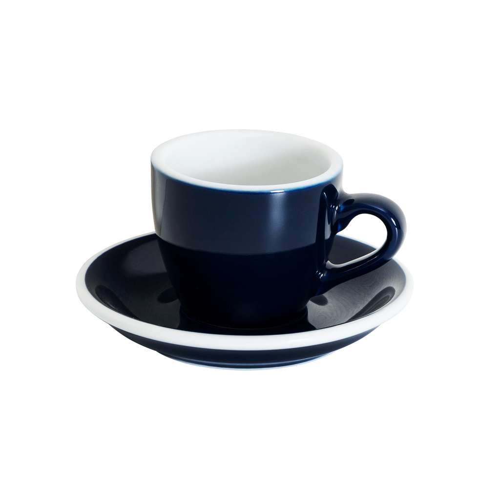 Set of 1 x 80ml Espresso Cup and Saucer