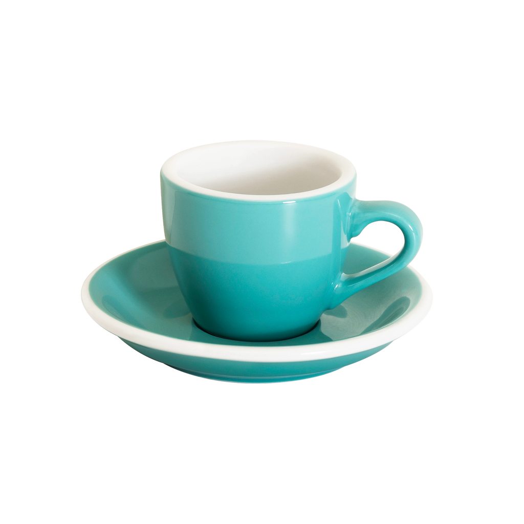 Set of 1 x 80ml Espresso Cup and Saucer