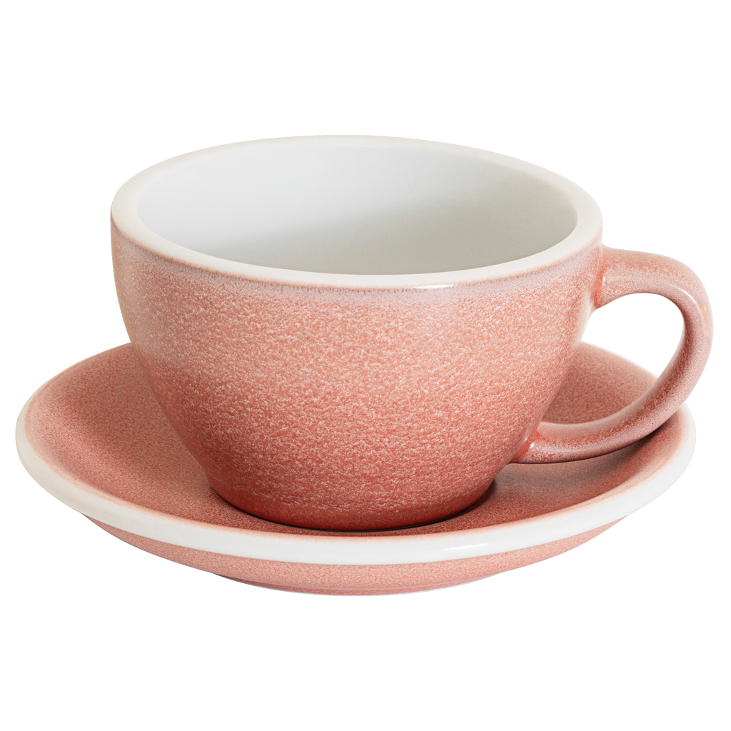 Set of 1 x 300ml Cafe Latte Cup and Saucer