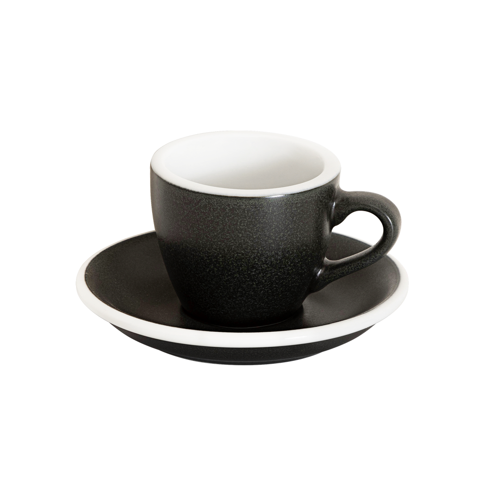Set of 1 x 80ml Espresso Cup and Saucer