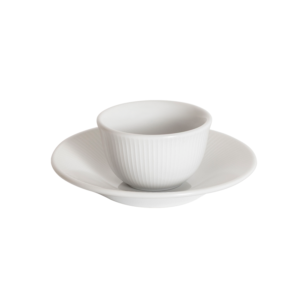 80ml Boram Um Tasting Cup  and 13cm Embossed Plate