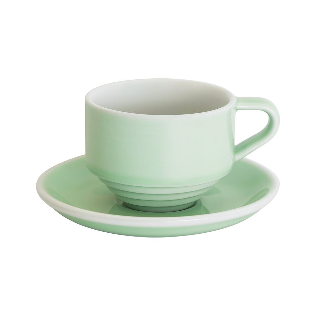 165ml Flat White Cup  and 13cm Shared Saucer