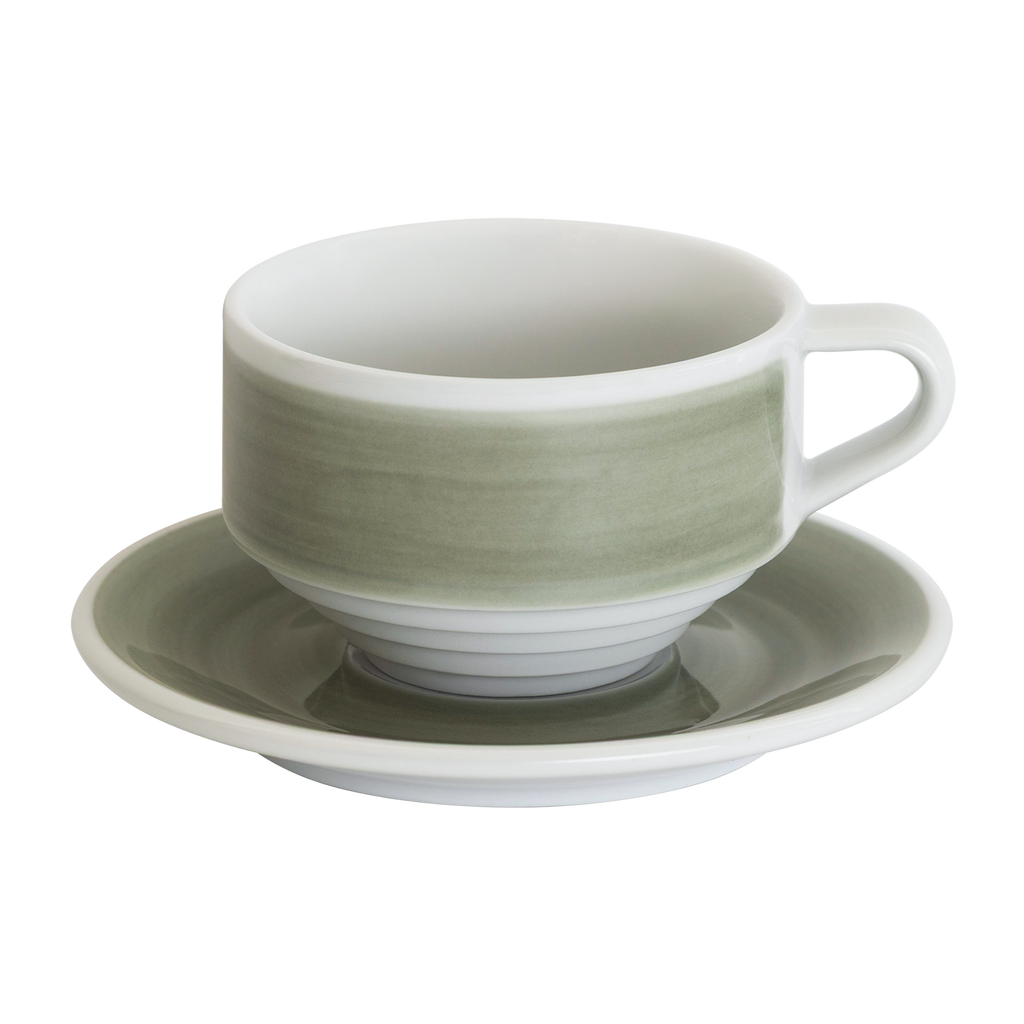 220ml Cappuccino Cup  and 14cm Cappuccino Saucer