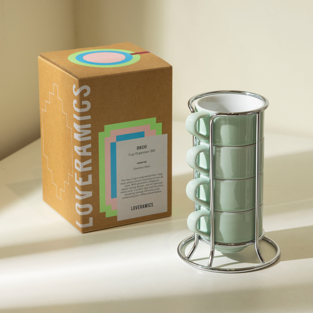 Set of 4 x 165ml Flat White Cups