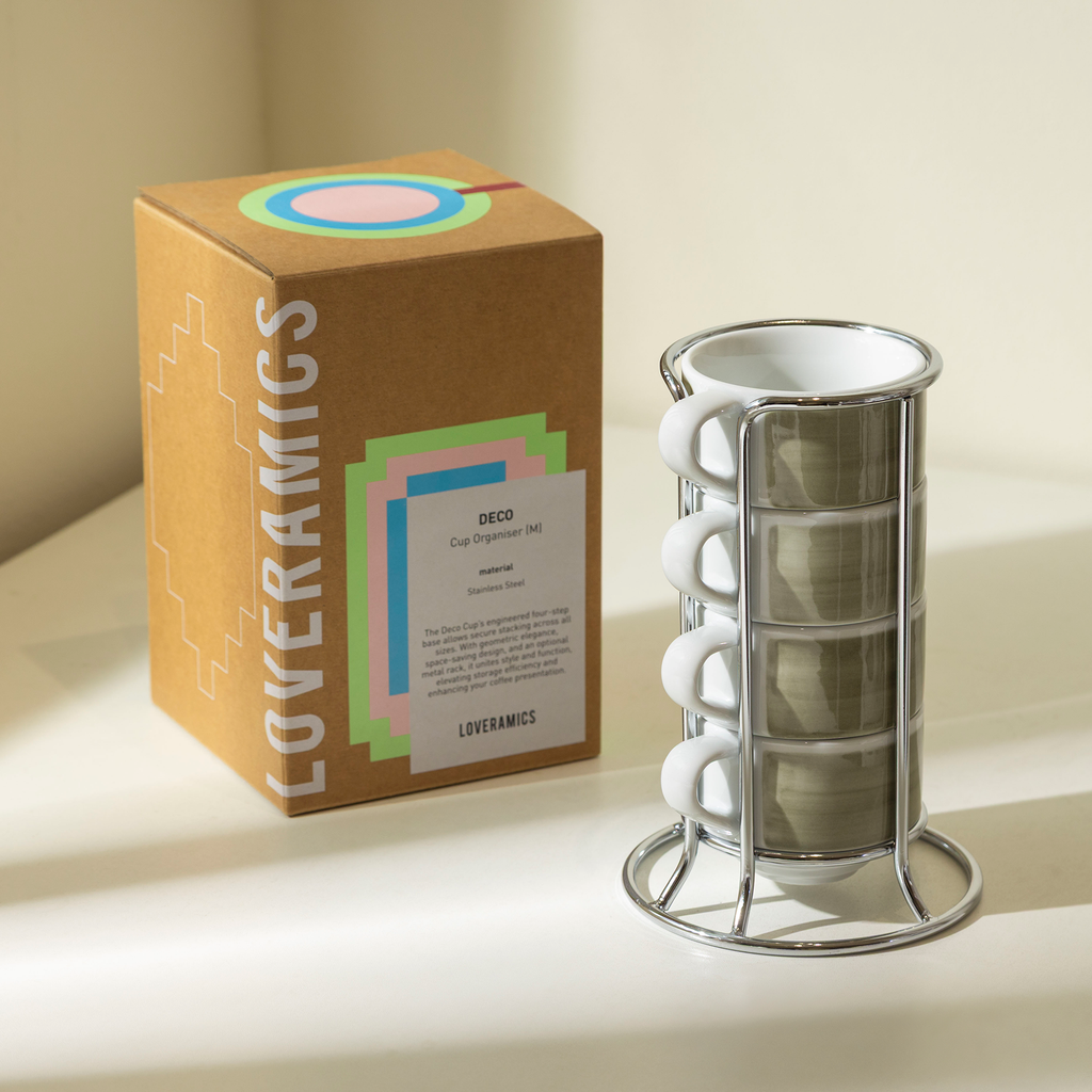 Set of 4 x 165ml Flat White Cups